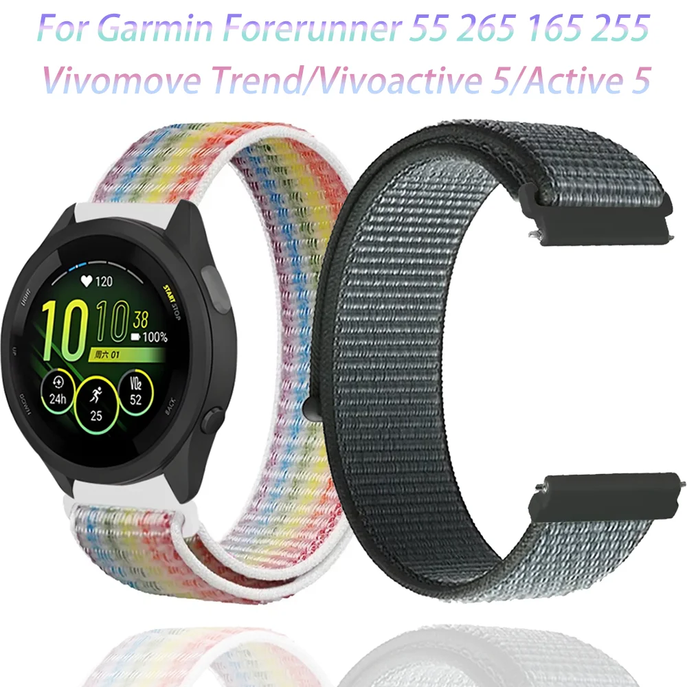 Нейлоновый ремешок 20 мм/22 мм для Garmin