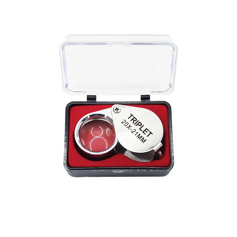 

Лупа для ювелирных изделий алмазов, лупа с увеличительным стеклом 10x 20x 30x, лупа для глаз, тройное оборудование для ювелирных изделий