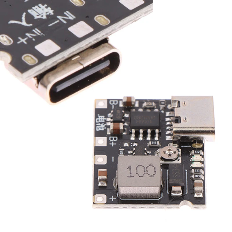 USB Type-C 2A Модуль быстрой зарядки литиевой батареи Литий-ионный 18650 3 7 В 4 2 Плата