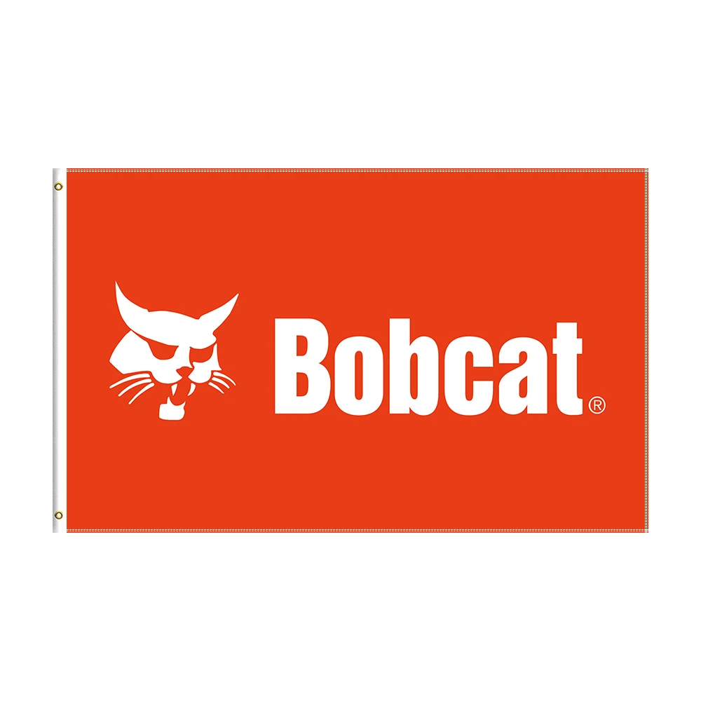 

3x5 Ft BOBCAT Flag Diesel Power Excavator Banner For Decor ft flag banner