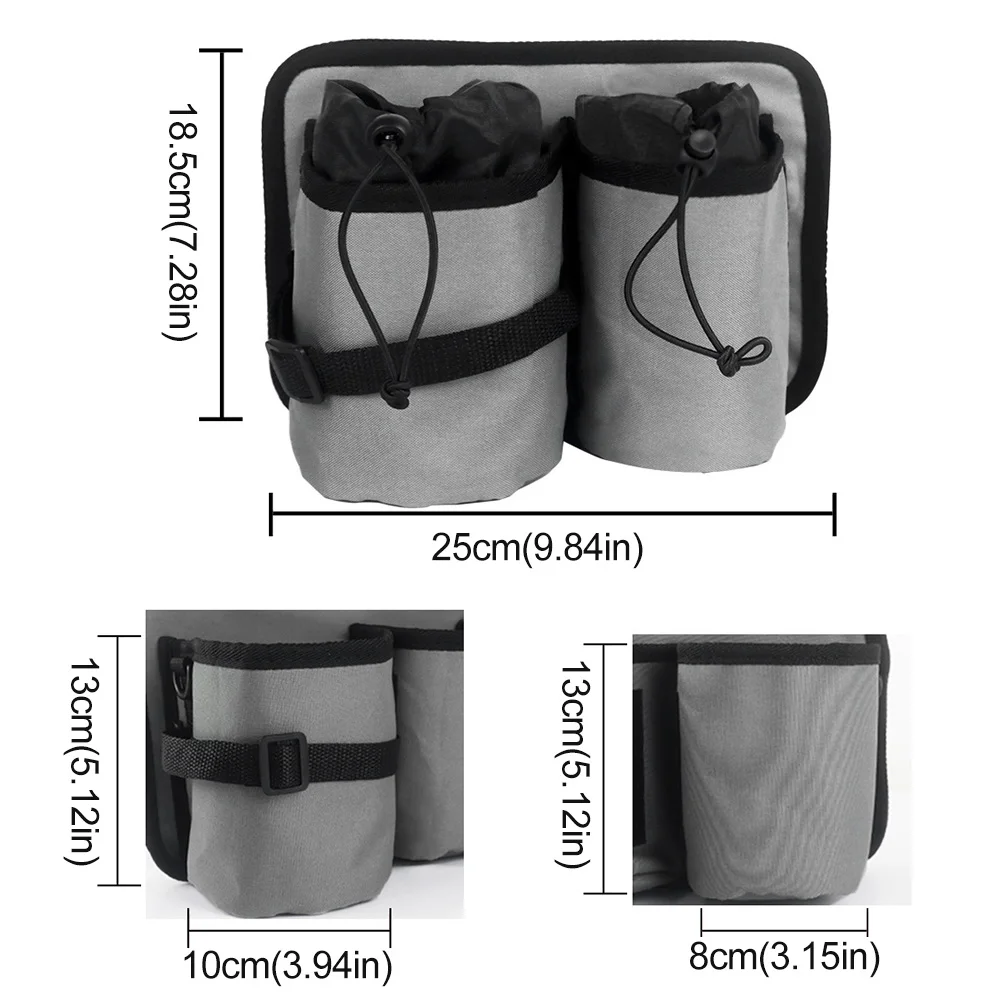 

Держатель для чашки на молнии для багажа, портативный складной держатель для чемодана, с ремешком на плечо, дорожная сумка, простая установк...