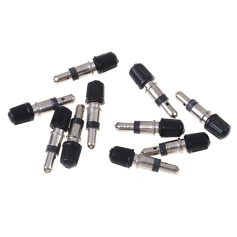 

Hot Sale 10 Pcs Bicycle Valve Presta Core Removable German Without Tubes Tubeless Copper