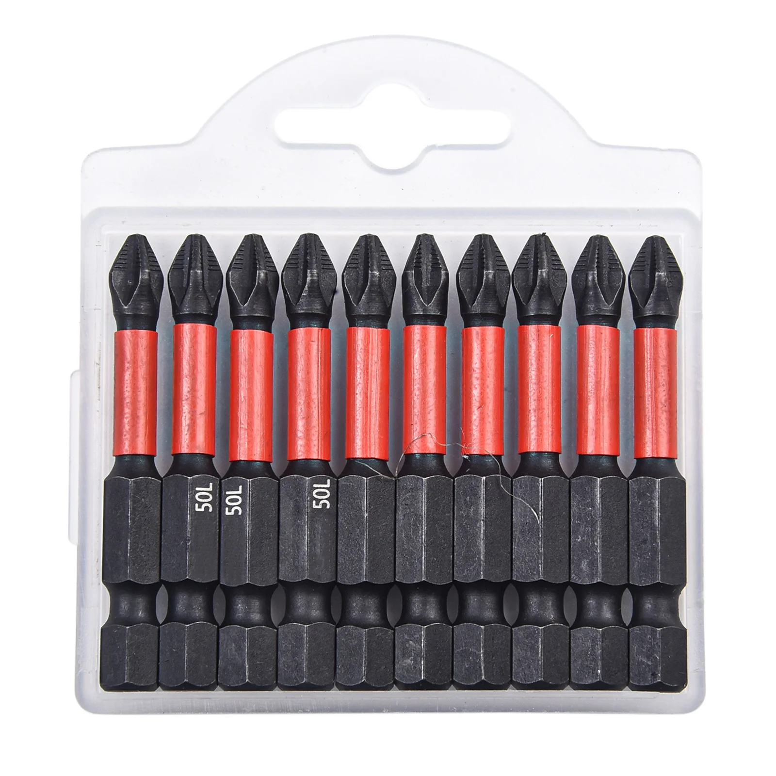 Набор из 10 магнитных отверток PH2 противоскользящие длинные ударные отвертки