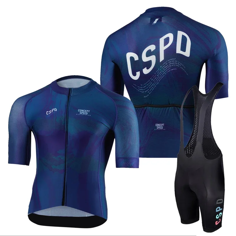 

2024 New Arrival CSPD Lycra Cycling Shirt Summer Men Outdoor Cycling Wear Short Sleeve Jersey Tops NEW CONCEPTSPEED RACINGCLUB