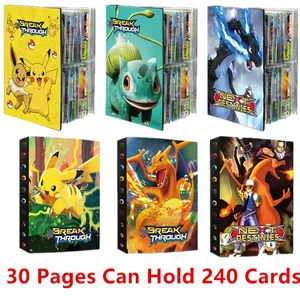 2022 Album Pokemon Cards Album Book Cartoon  Anime New 240PCS Game Card VMAX GX EX Holder Collection in Pakistan