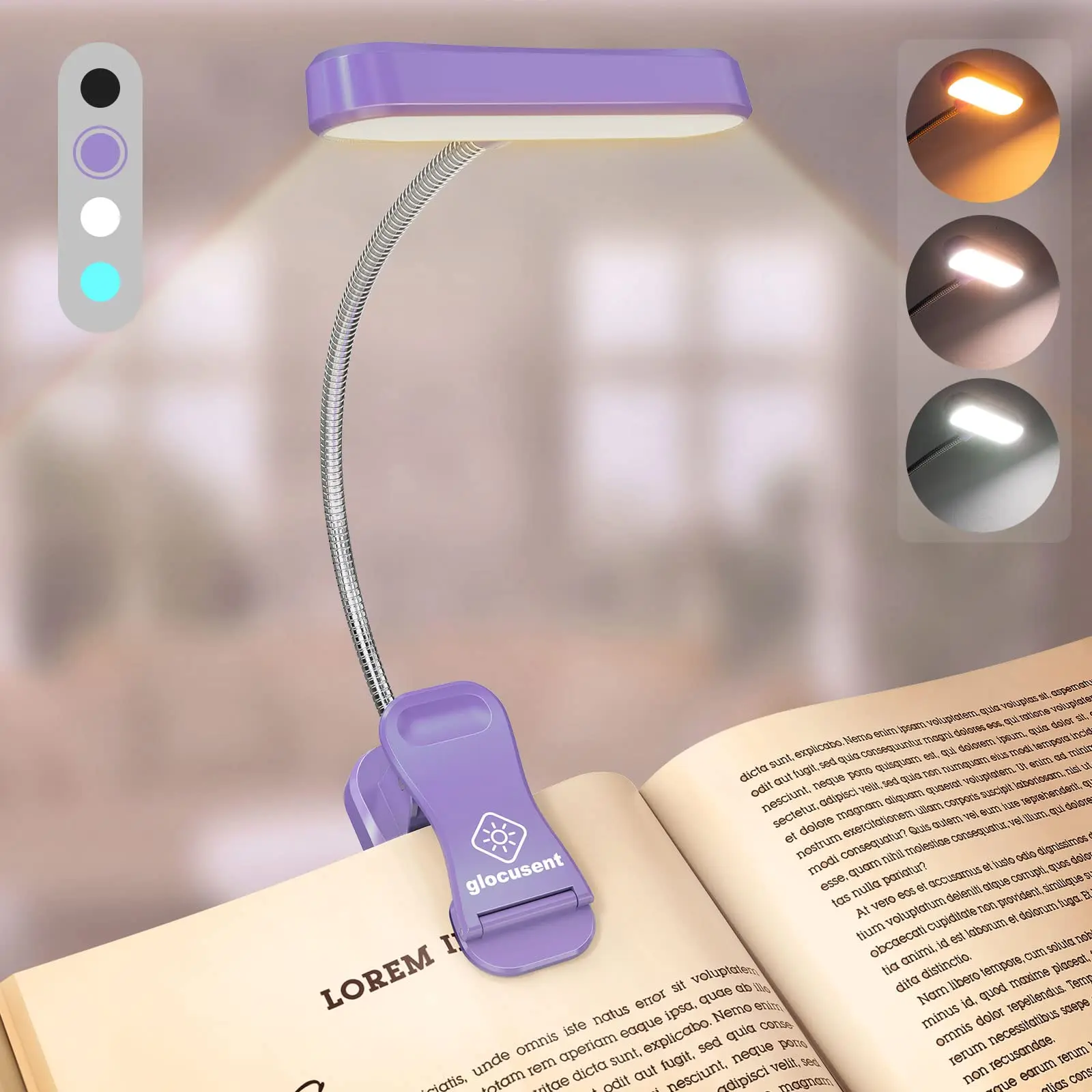 

Портативная USB-лампа Glocusent для чтения