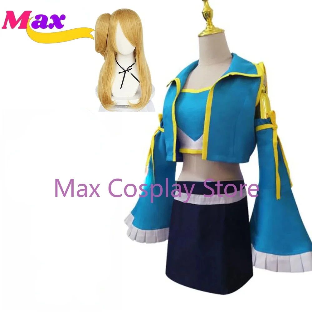 Макс аниме Люси Хартфилия 7-летний костюм Лолиты для косплея девочек школьная