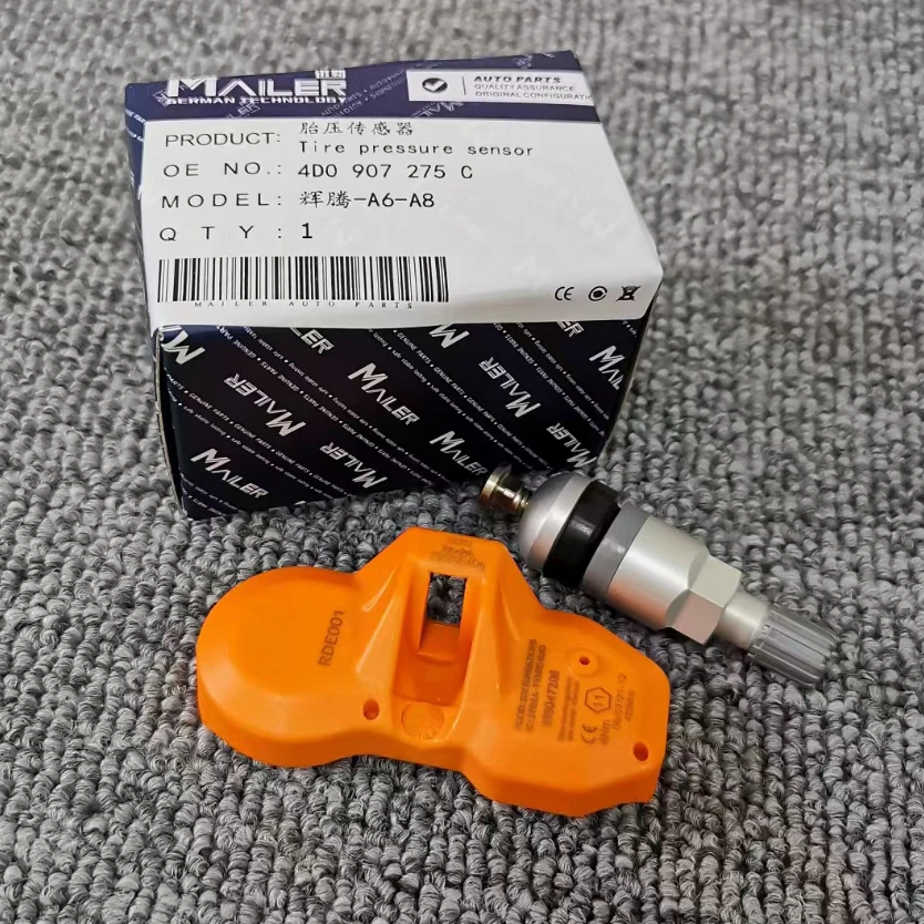 Высококачественный датчик давления в шинах 433 МГц для Audi A8 A6 Allroad Ferrari 599 GTB Mercedes-benz E Class AMG 4D0907275C 4D0907275