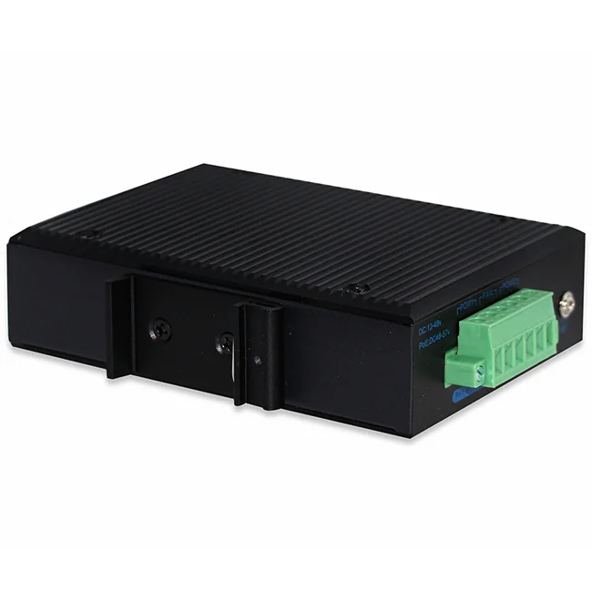 Фото Хит продаж: Высокоскоростной оптоволоконный медиаконвертер Ethernet 1.25G с 1 портом 1.25G SFP+ и 4 портами RJ45 POE для промышленного применения. №3