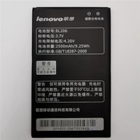 new bl206 battery 2500mah for lenovo a600e a630 mobile phone accessory high quality