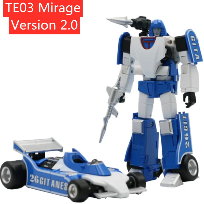 

Transformation G1 Element TE03 TE-03 Version 2.0 MP F1 Mirage Action Figure In Stock With Box Sticker