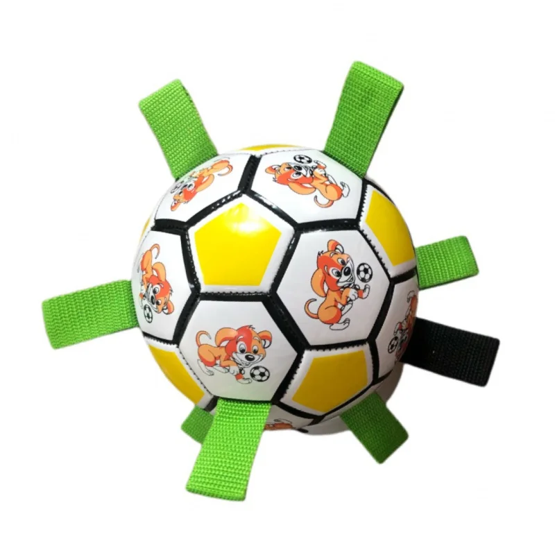 

Dog Toy Pet Toy Molar Long Lasting Small Football Outdoor Sports Training Nibbling Football