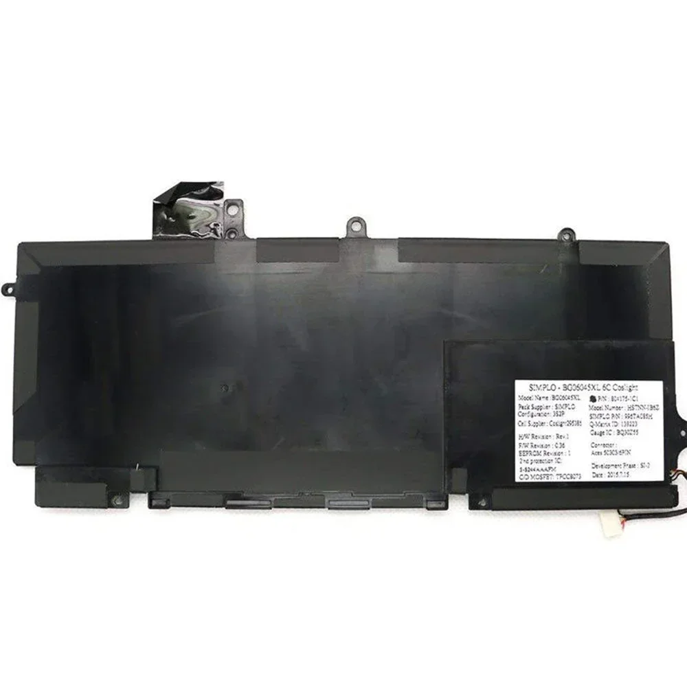 Новый оригинальный аккумулятор для ноутбука BG06XL 11 4 В 45 Втч HP EliteBook Folio 1040 G3 HSTNN-IB6Z