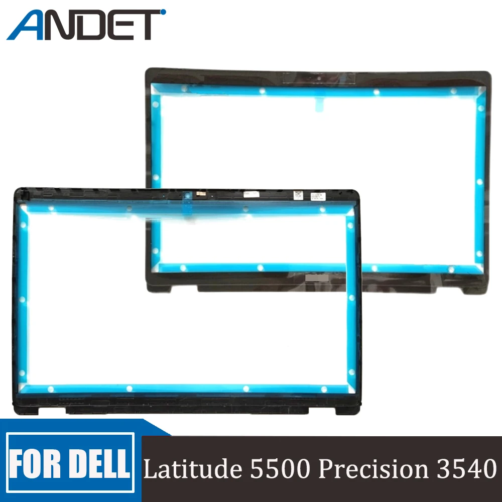 

New Original For Dell Latitude 5500 Precision 3540 Laptop LCD Front Bezel Screen Bezel Housing Shell B Cover Black 77N90 077N90