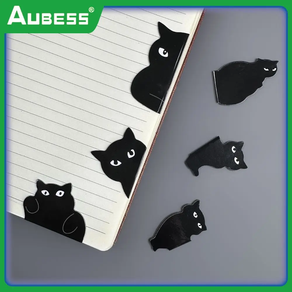 

Simple Bookmark Practical Stationery Beautiful Black Cat Fashion Student Creativity Portable Gift Literature And Art Household