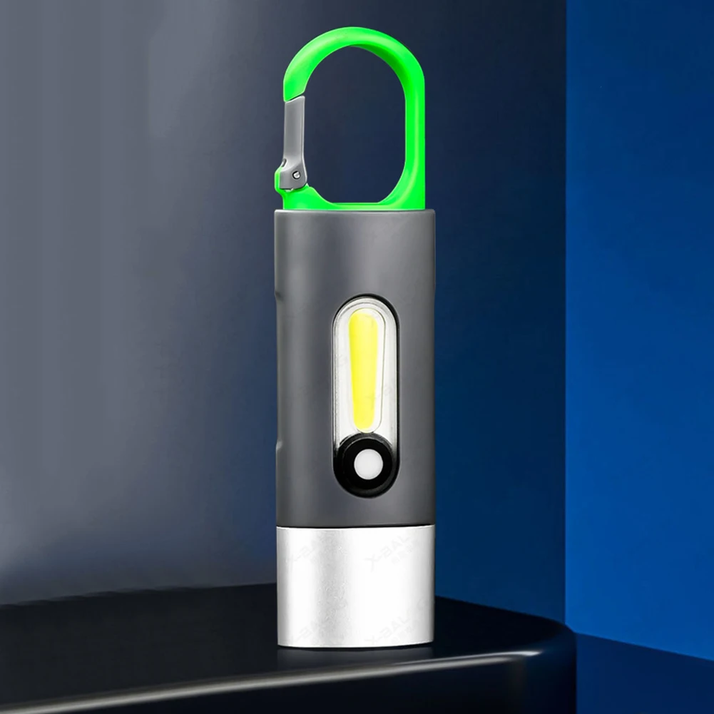 

Портативный многофункциональный светодиодный фонарик с COB матрицей, кемпинговая лампа с 4 режимами, зарядка по USB, Для Путешествий, Походов, ...