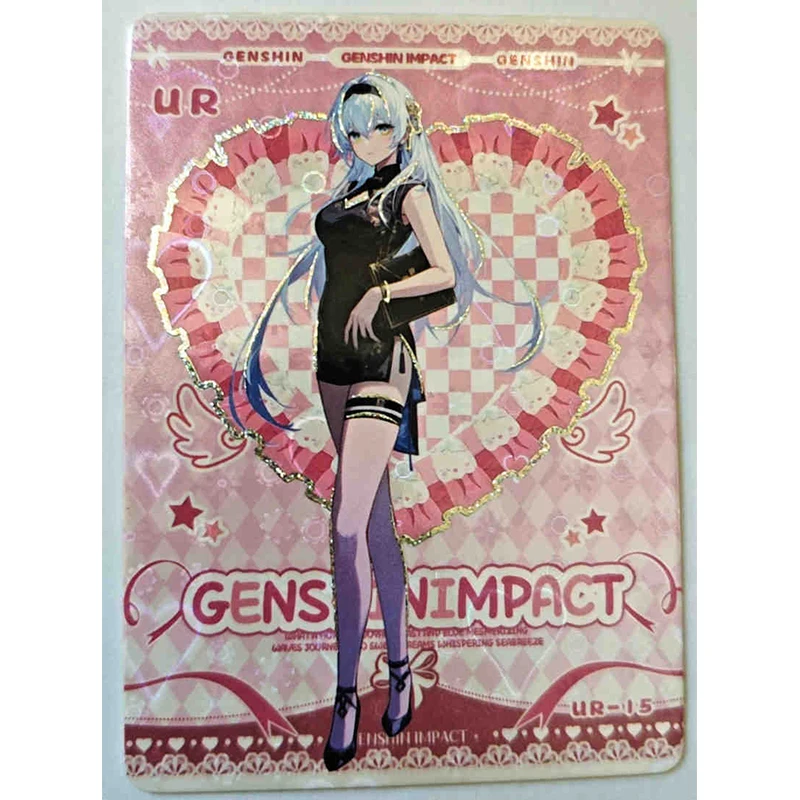 История богини Yae Miko keqing Raiden Shogun серия бронзирующие персонажи редкая коллекция