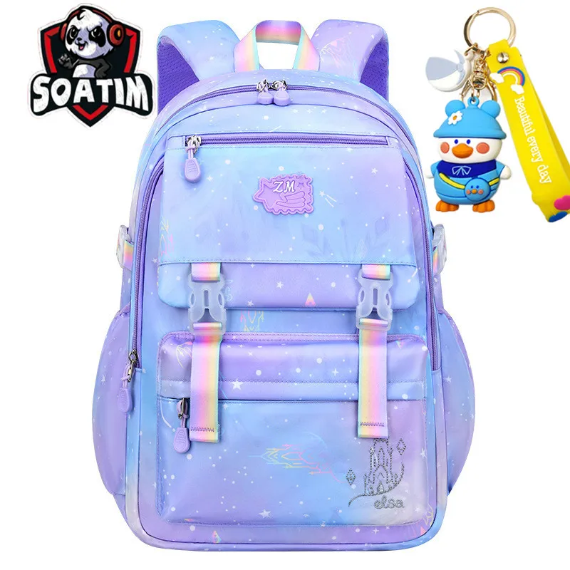 Children School Bags Girls Kids book bag Primary Orthopedic school backpack princess Backpack schoolbag kids Mochila Infantil