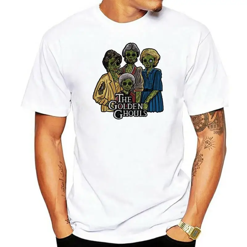 

Женская футболка с героями мультфильма «The Golden футболка с упырями»