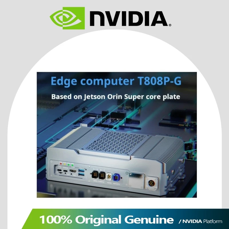 Фото Платформа для вычислений на периферии Tuwei NTW-T808PG AI Box, Jetson Orin NX, 4G LTE для ИИ и встраиваемых приложений №1