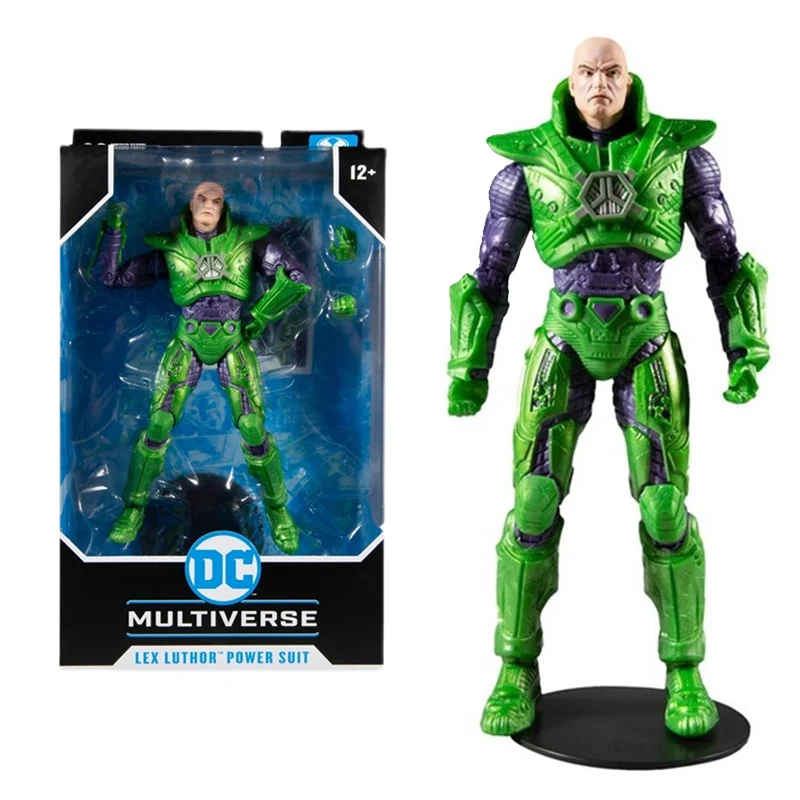 

Genuine DC Multiverse Action Figure Justice League LEX Luthor Power Suit Collection Model Anime Action Figure Toys for Children