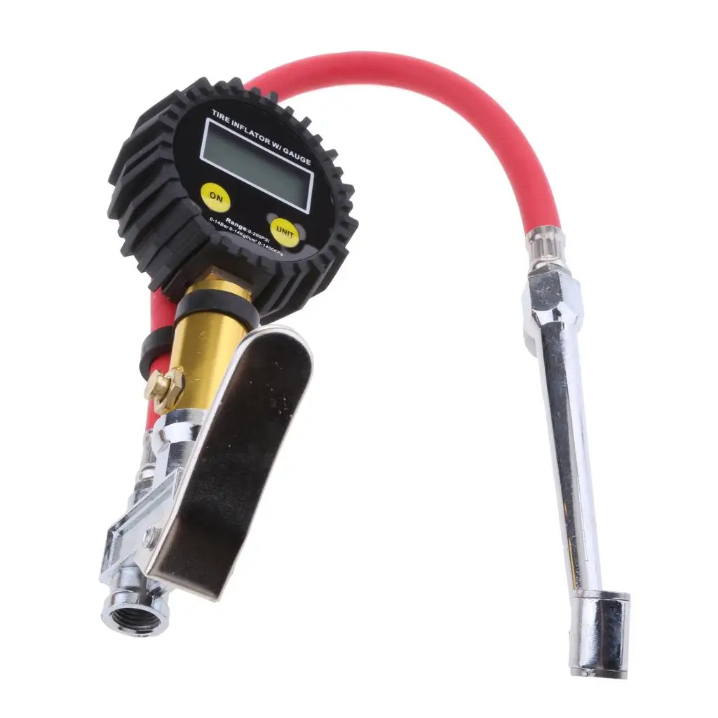 

Digital Car Pneumatic Tire Inflator High Accuracy Gauge # 3