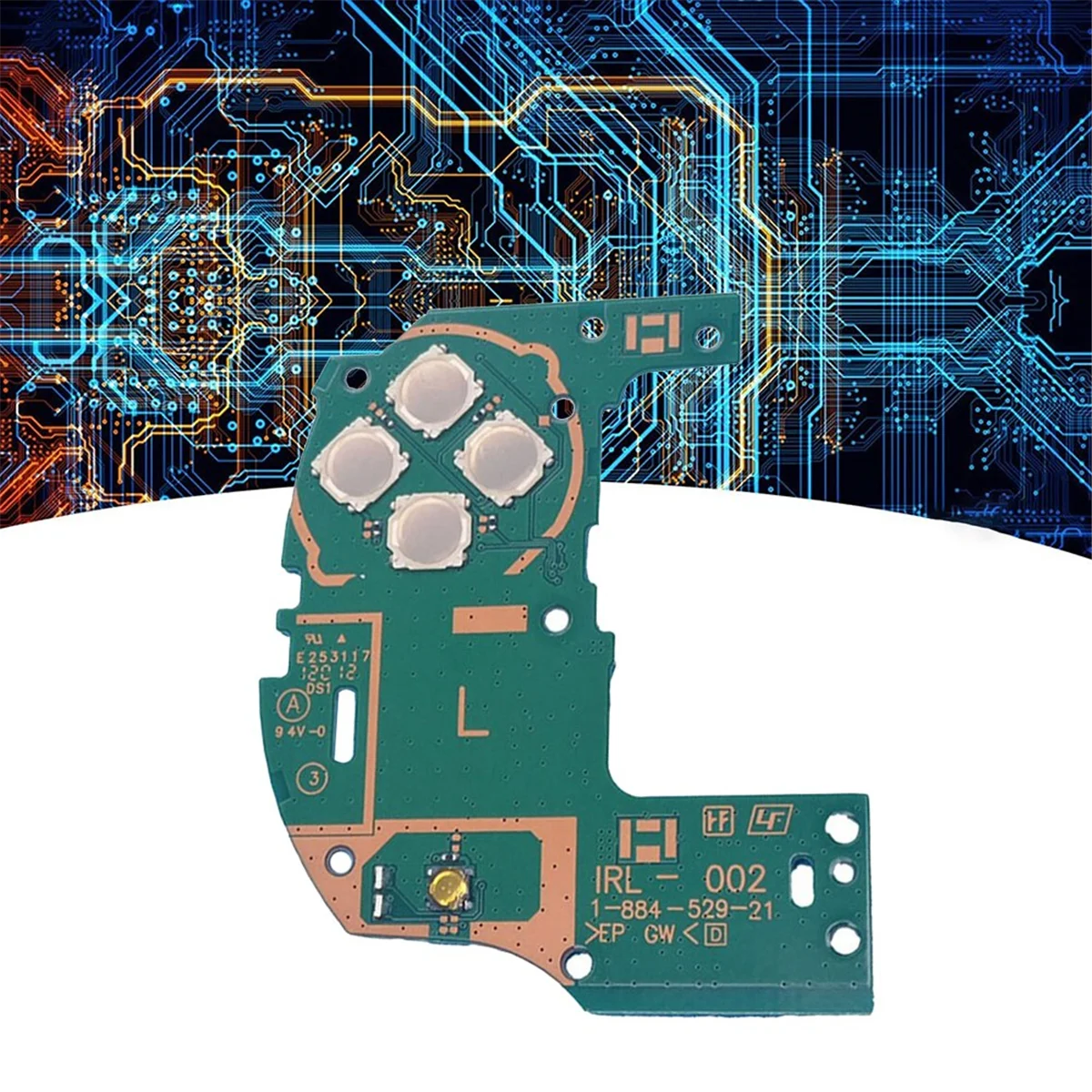 Для PS Vita 1000 PSV1000 левый и правый модуль печатной платы 3G WiFi LR L R кнопка переключения