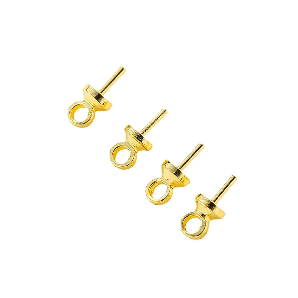 50 шт. хит продаж несколько спецификаций 14K18K настоящий золотой поднос для цветов с