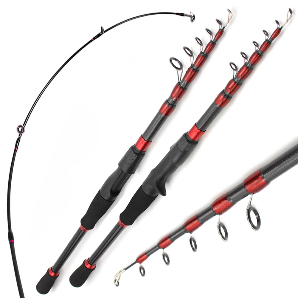 

Портативная Удочка 1,6-2,7 м, 6-слойная Удочка из углеродного волокна для приманки, максимальное тяговое усилие 3 кг/фунтов, удочка для Пресноводной и соленой воды