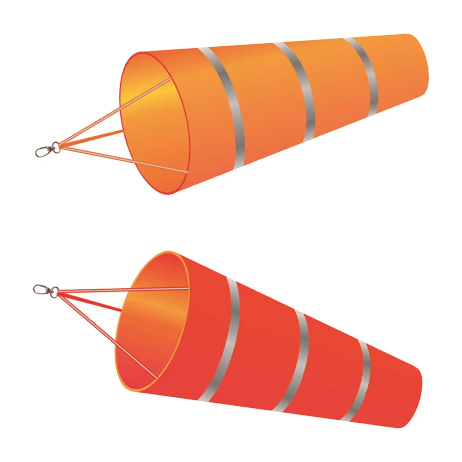 

60cm Windsock Wind Measurement Outdoors with Reflective Belt Wind Direction