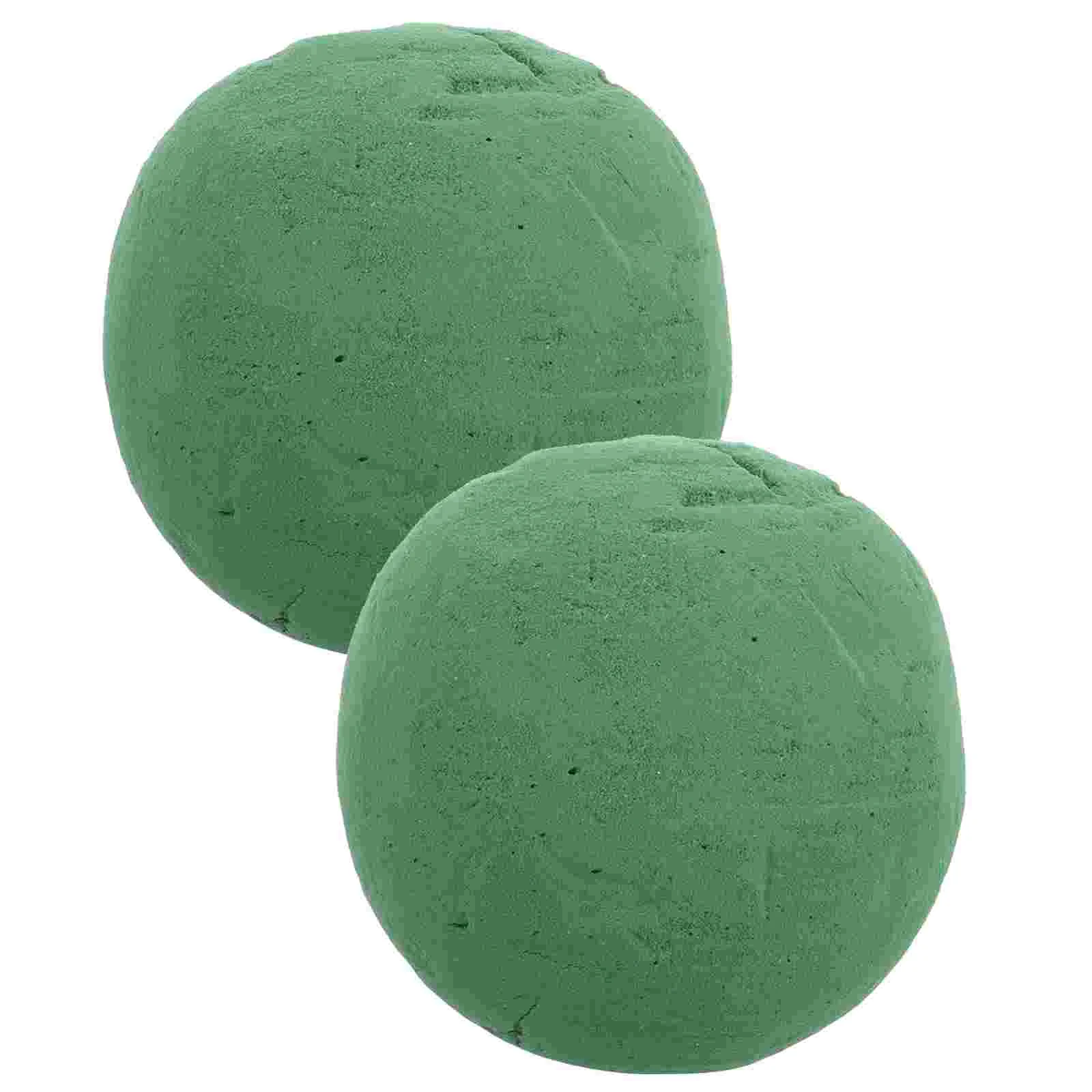 

2 pcs Sphere Flower Foams Round Wet Floral Foams DIY Foam Balls for Flower Arrangements
