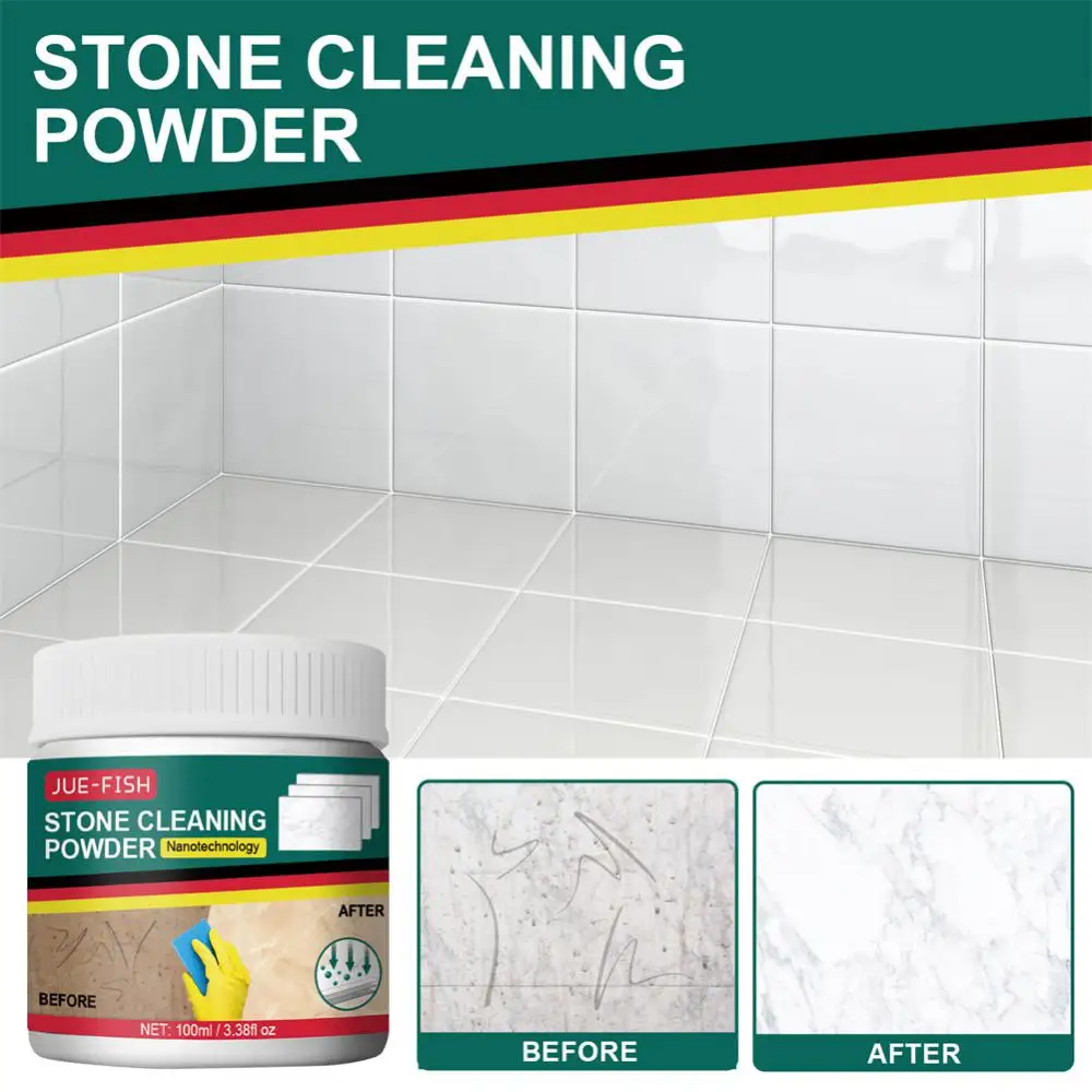 

Stone Cleaning Powder Multi-purpose Marble Cleaners Protective Ceramic Porcelain Granite Vinyl Floor Cleaners For Removing Rust