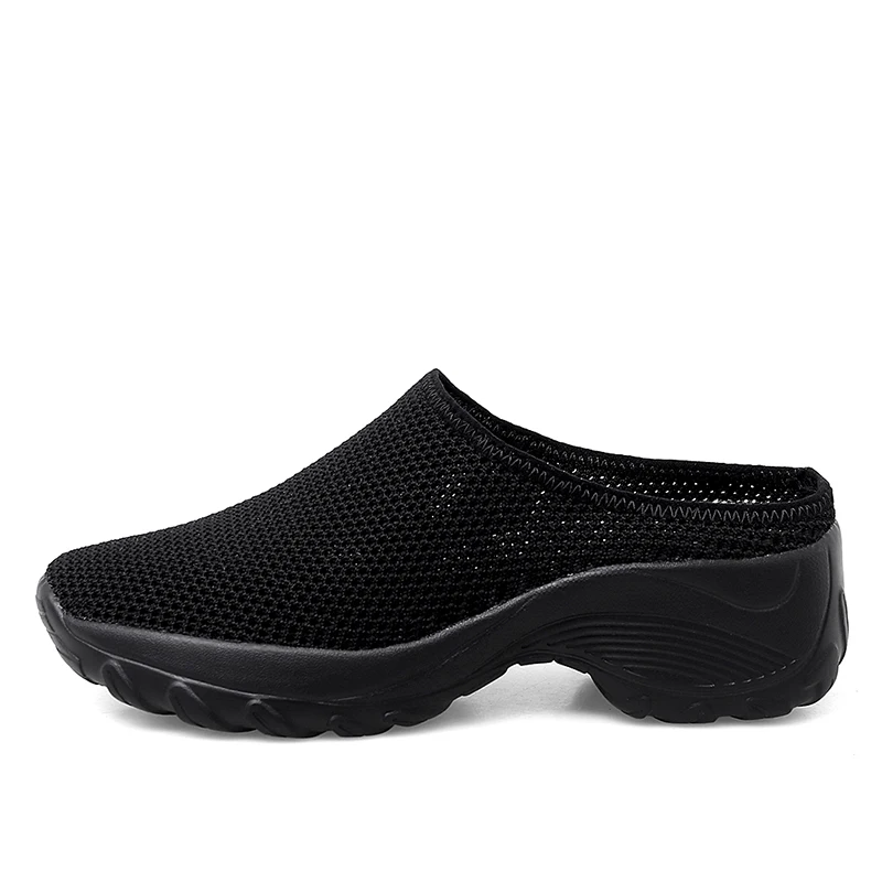 Women Casual Increase Shoes Summer Spring Sandals Non-slip Lady Platform Sandal For Girl Breathable Mesh Outdoor Walk Slippers