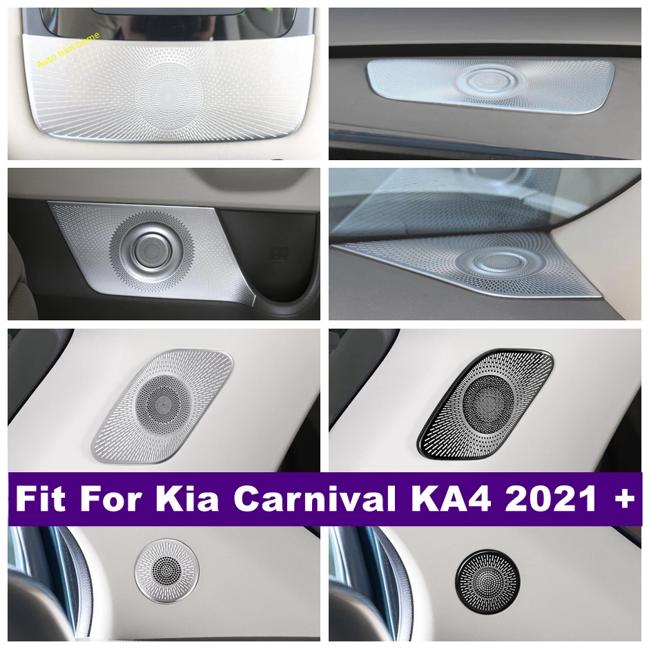 

Dashboard Pillar A C Door Speaker Air Conditioning AC Outlet Vent Reading Lamps Lights Cover Trim For Kia Carnival KA4 2021 2022