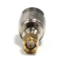 1pc new sma male plug to tnc male plug rf coax adapter convertor connector straight nickelplated wholesale