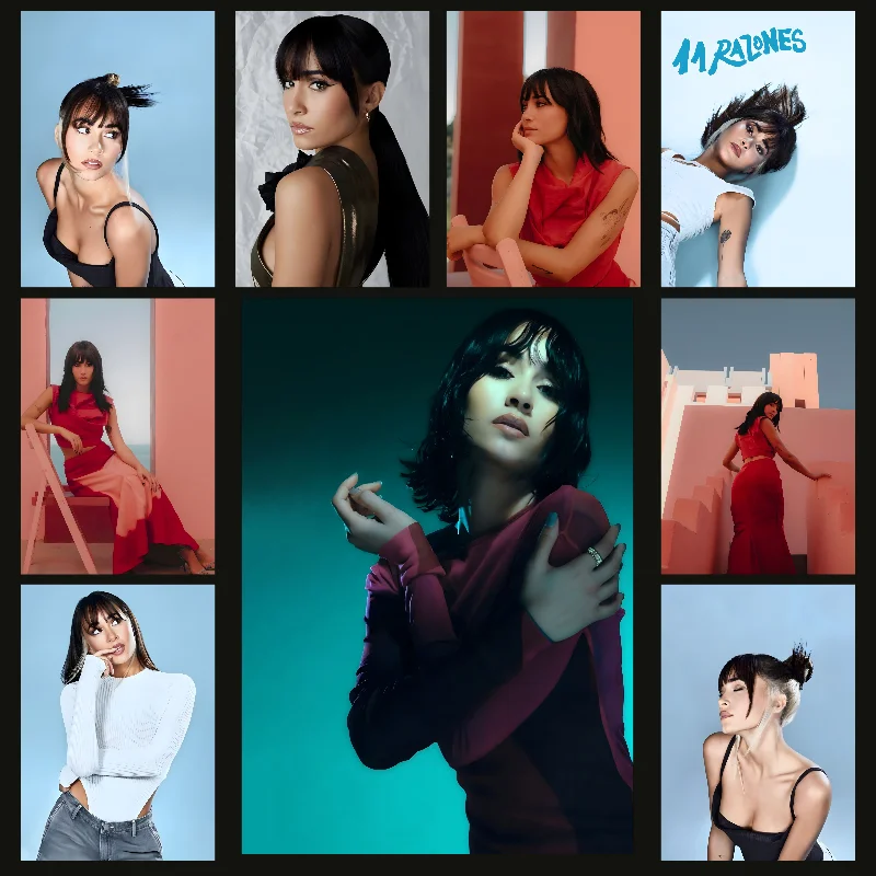 Певица Айтана Окана плакат самоклеящаяся художественная водостойкая бумажная