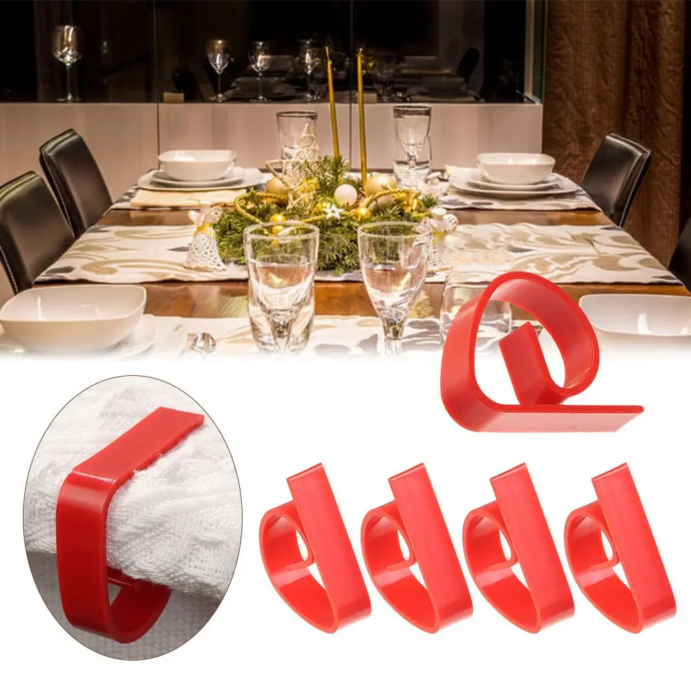 

4Pcs Multi-function Household Home & Living Wedding Party Table Cover Tablecloth Clip Cloth Clamps Tablecloth Holder