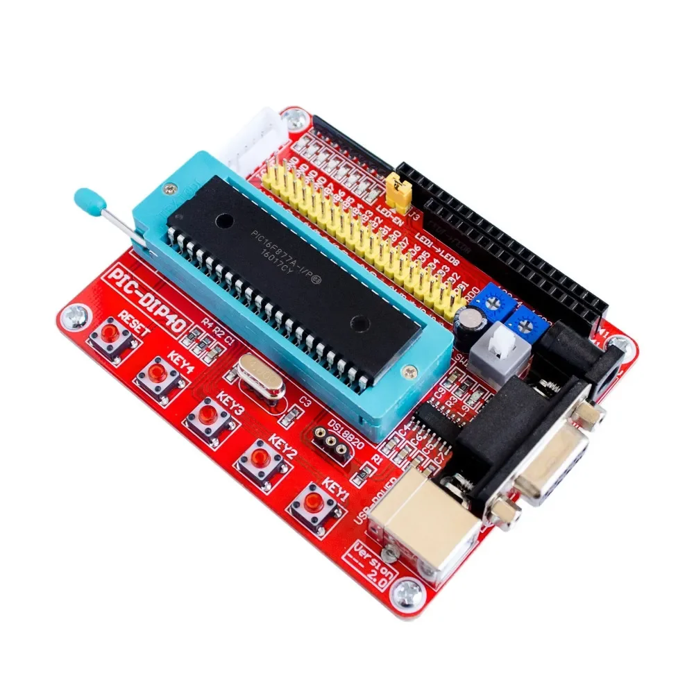 Бесплатная доставка Microchip pic микроконтроллер минимальная системная плата