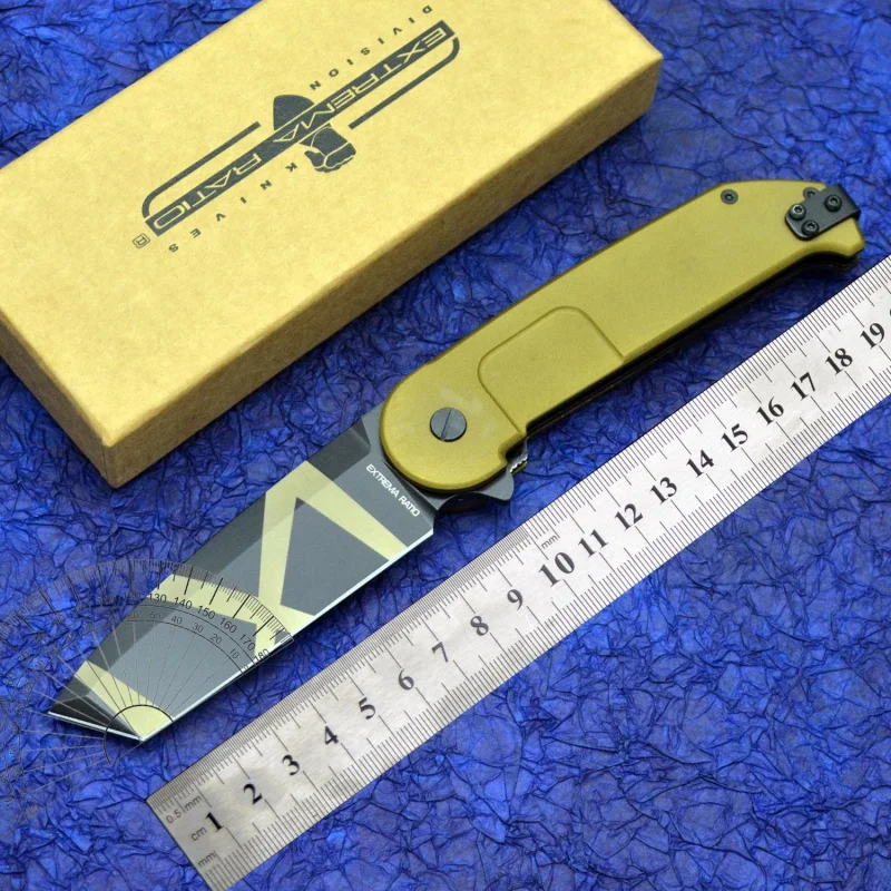 Новый складной нож высокой твердости уличный для самообороны портативный