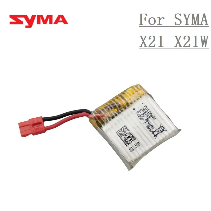 Аккумулятор 3 7 в 380 мА · ч и зарядное устройство для дрона SYMA X21 X21W x26 X26A - купить по