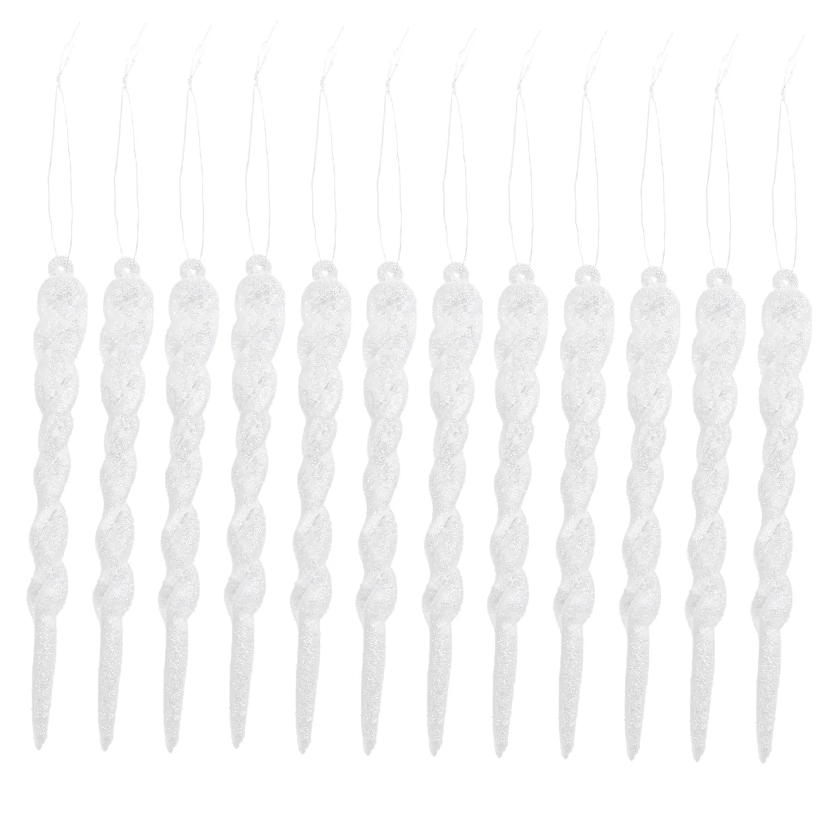 

Icicle Ornaments Hanging Christmas Crystal Acrylic Decoration Treedecorations Clear Wedding Snowflakes Decor Ornament Drop