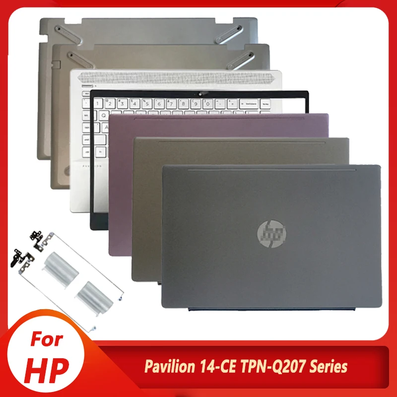 

NEW Screen Back Cover Hinges For HP Pavilion 14-CE TPN-Q207 Laptop LCD Back Cover Palmrest Keyboard Bottom Case Hinge Cover 14"