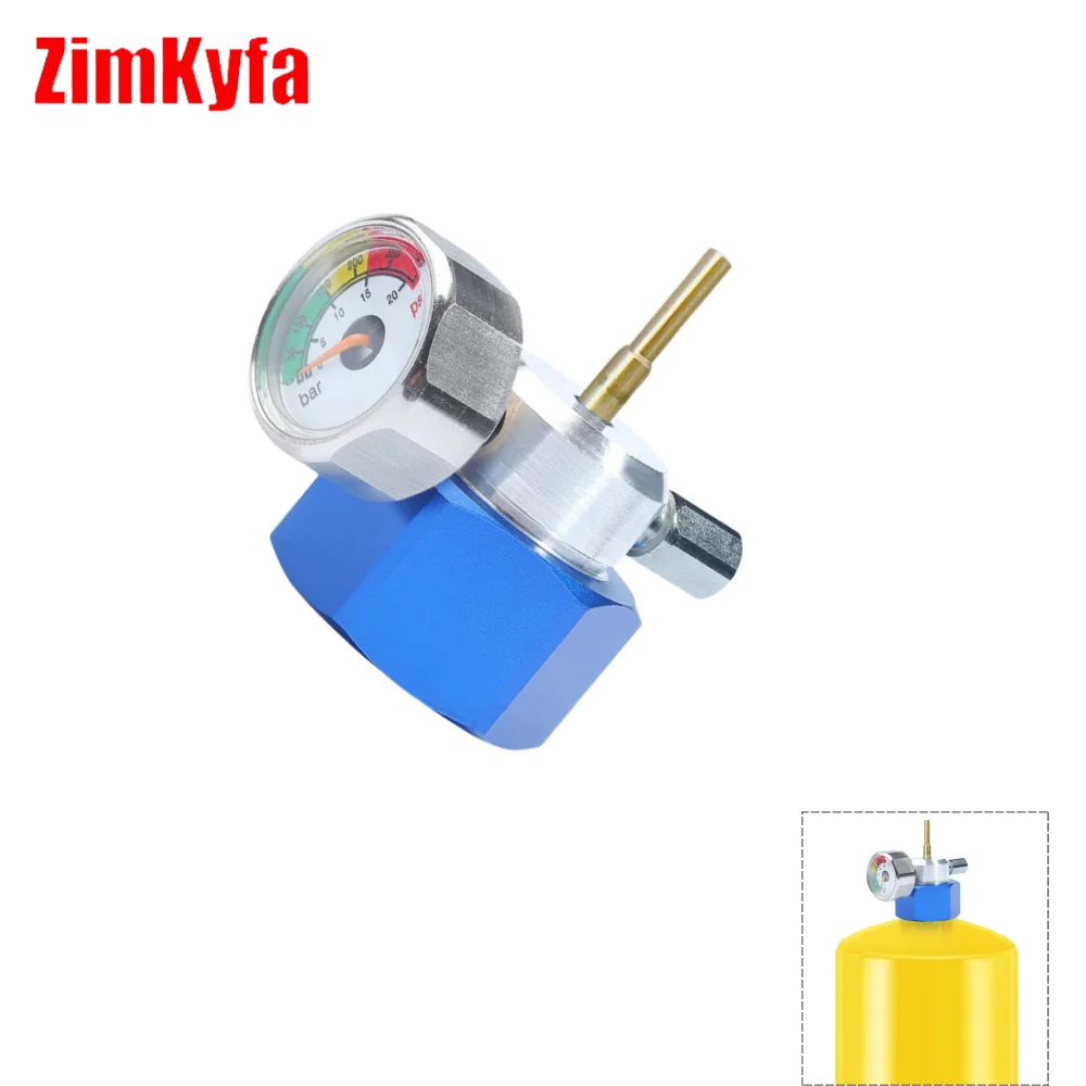 

Алюминиевый адаптер для пропана Zimakyfa синего цвета