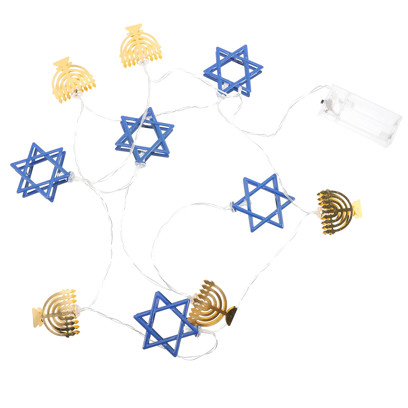 Ханука гирлянды Chanukah Star декоративные держатели украшения