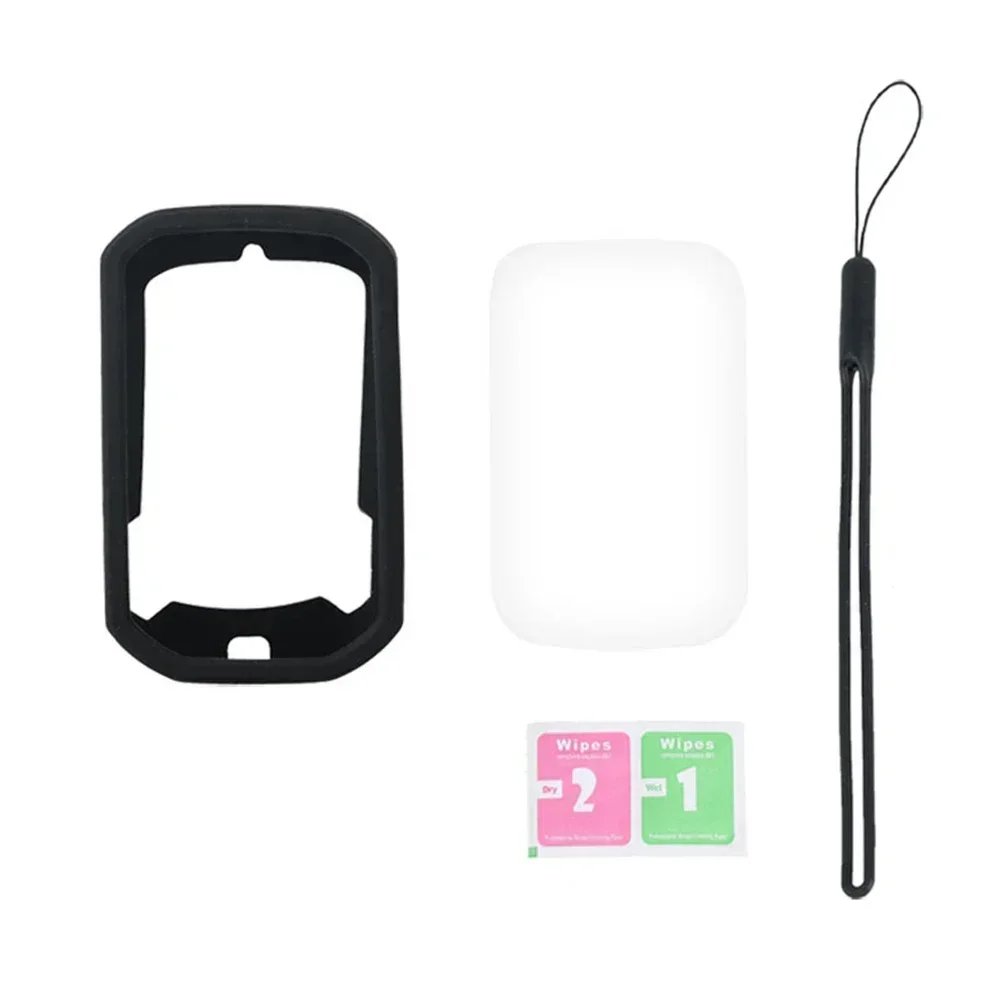 Силиконовый чехол для Bryton Rider R420 R320 с закаленной пленкой HD стильное и защитное