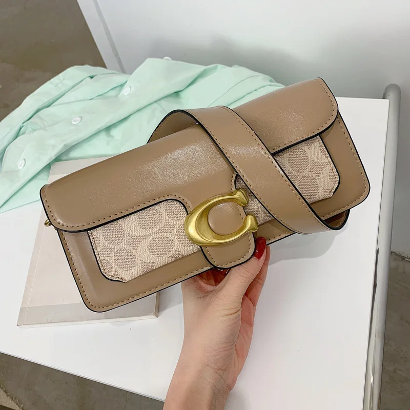 

PU Leather Fashion Bag Retro Bag Shoulder Crossbody Handbag Ladies Handbag 2022 New Fashion Baguette Bag Women Coin Purse