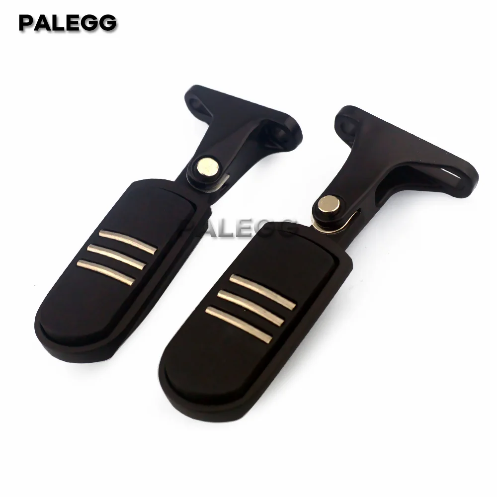 Задние пассажирские Footpegs аксессуары для мотоциклов фотопедаль Harley Touring Street Electra