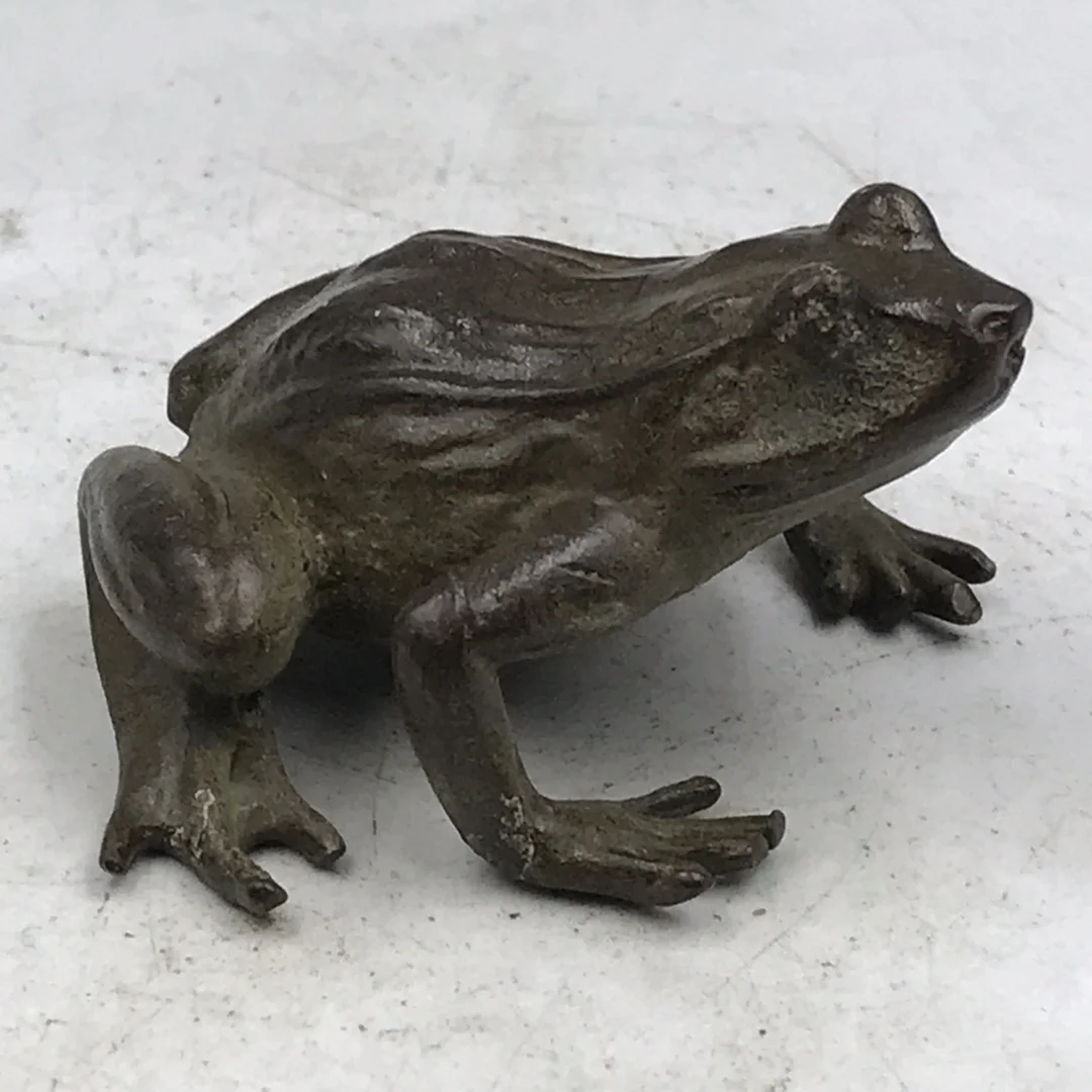 Бесплатная доставка коллекция украшений в виде лягушки из чистой меди маленькая