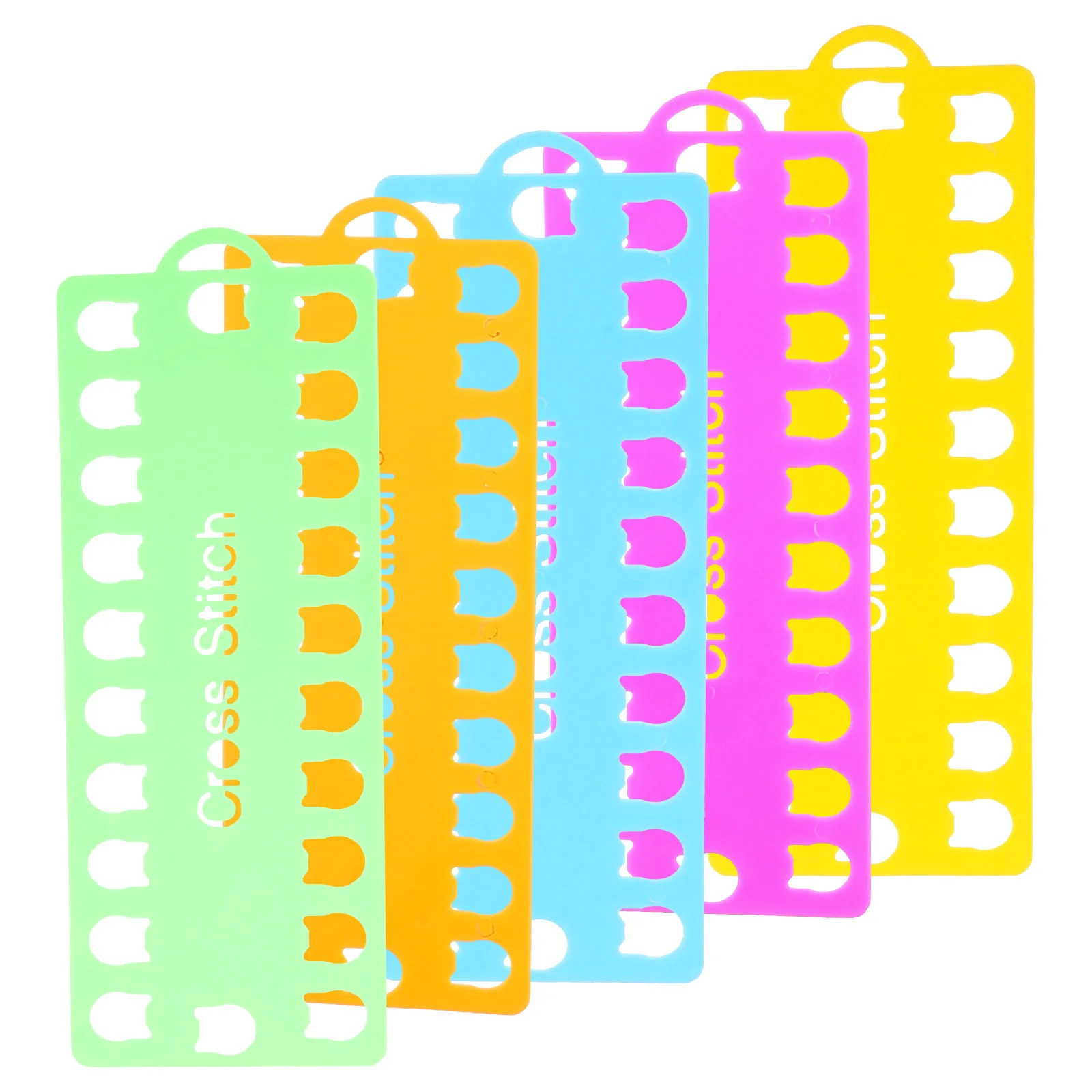 5 шт. нитки для проектов карты вышивки держатель крестиком органайзер