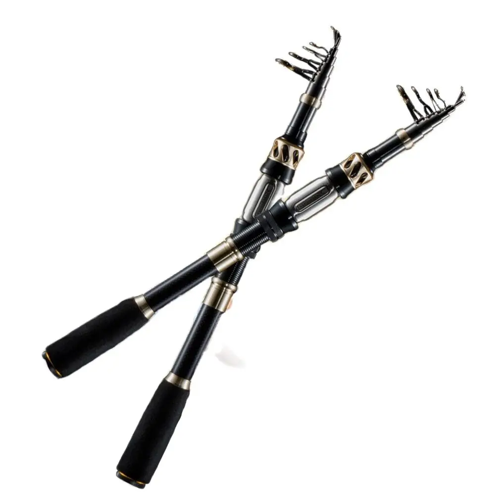 

Удочка из углеродного волокна, морские удочки 1,8-3,3 м, Saltwate, Ультралегкая телескопическая удочка, карбоновая удочка для морской рыбалки